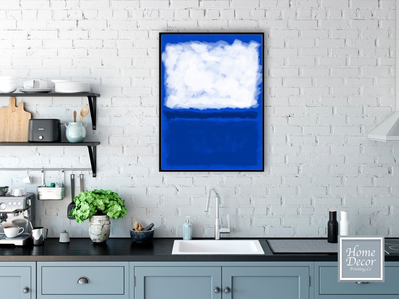 Mark Rothko Style Extra Large Wall Art Prints Expressionist Etsy