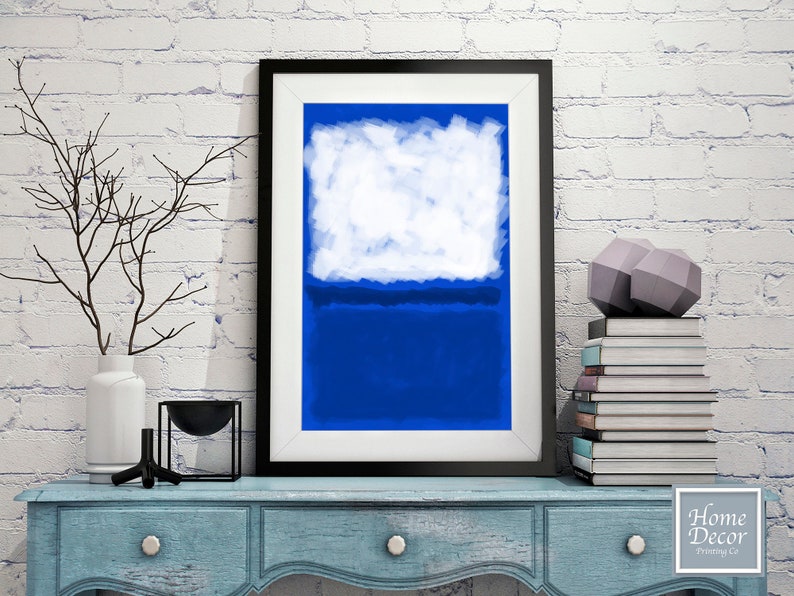 Mark Rothko Style Extra Large Wall Art Prints Expressionist Etsy
