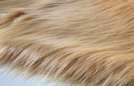 Brown Faux Fur Craft Fabric