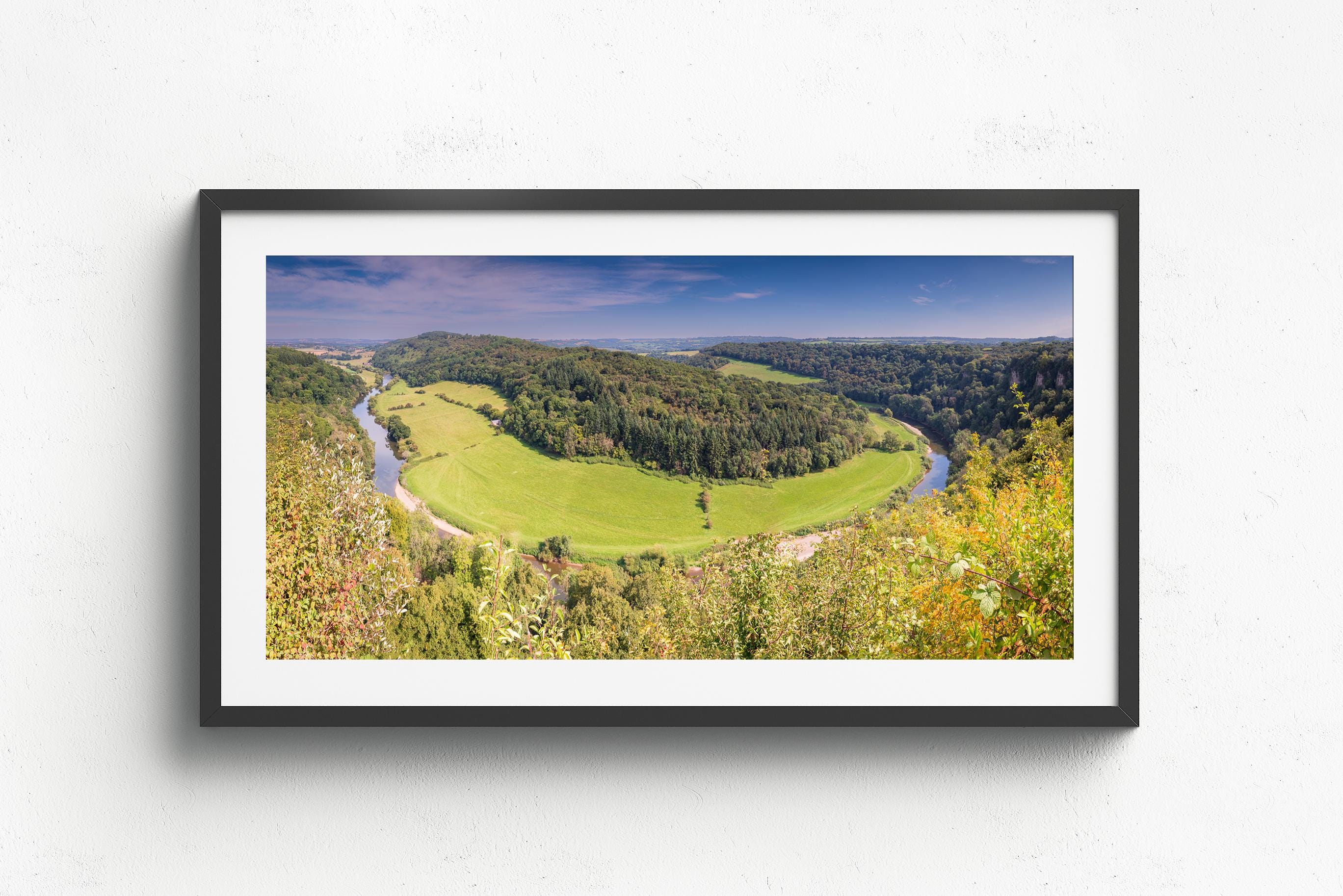 Symonds Yat and the River Wye |  panoramic photograph |