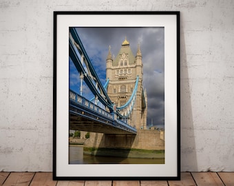 Tower Bridge Londen Foto | Avond herfstzonlicht