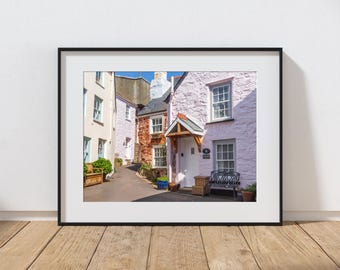 Kingsand Cornwall - cottages.  Mayflower cottage from 1620 on The Gin
