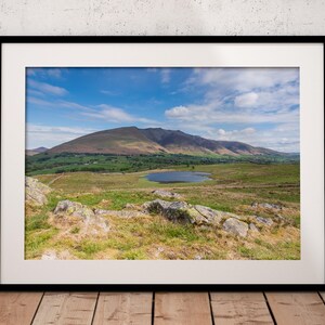 Lake District Landscape Photograph of Blencathra or Saddleback  / Photo / wall art / home decor / photography
