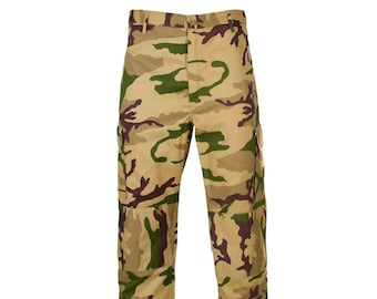 Original Italian army pants combat Desert tropic Camouflage field trousers NEW