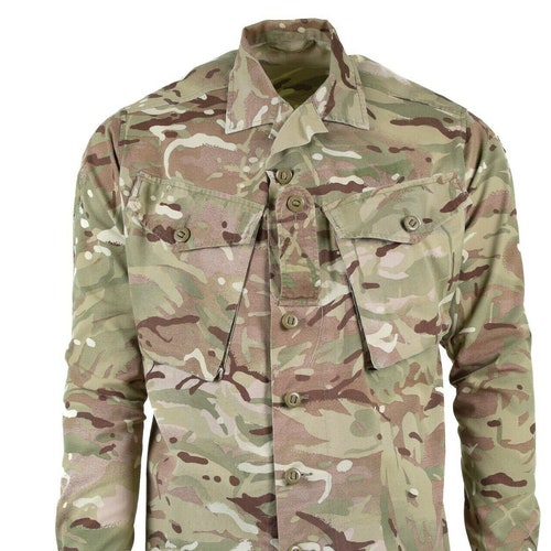 Original British Army Military Combat DPM Field Jacket Shirt | Etsy