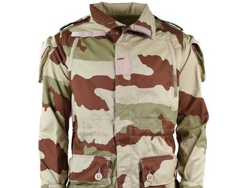 Genuine French army parka Feline T4 S2 combat jacket Desert camo military NEW