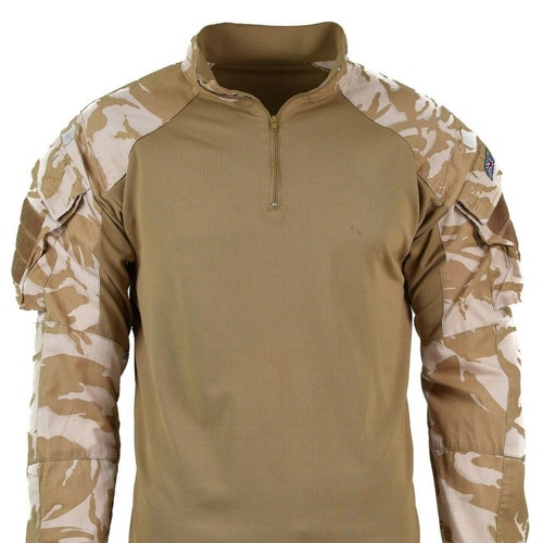 Original British under body armor shirt UBAC MTP camo military issue sweatshirt