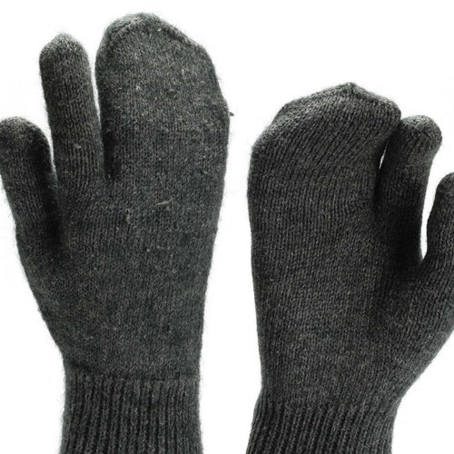 Art & Collectibles Genuine Swiss army military gloves Liners wool ...