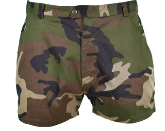 Genuine French army shorts F1 CCE camo combat field bermuda BDU NEW