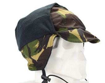 Genuine British Army DPM Camo Waterproof Gore Tex cap Lined Cold Weather hat New