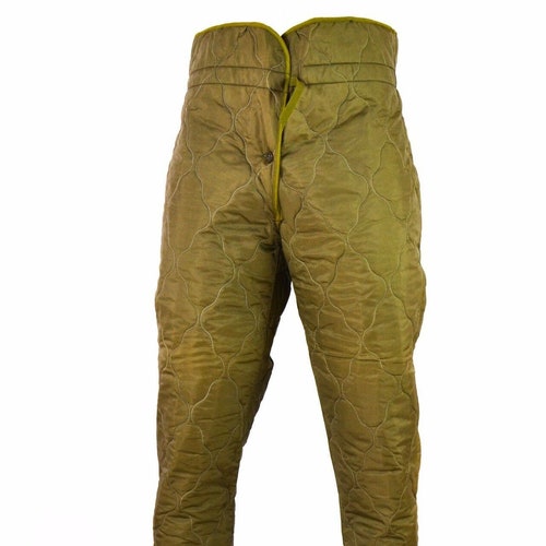 Genuine Czech Army Pants M85 Liners Warmer Pants Thermal Etsy