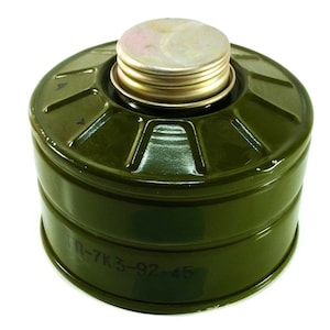 ソビエト ロシア ソ連 ガスマスク フィルター交換カートリッジ GP-7 40 mm スレッド Gp7 新品