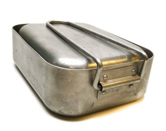 Original Dutch Army Aluminum Mess tins mess kit Cooker Military Bushcraft Military surplus gear
