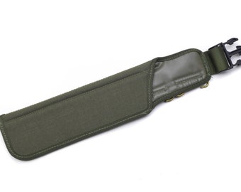 Original British Military Tactical Knife Pouch Sheath Army Olive Green Holster Belt NEW