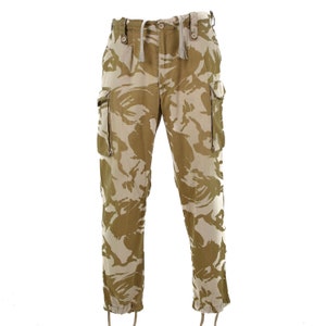 Original British Army Desert Camouflage Pants Lightweight Combat ...