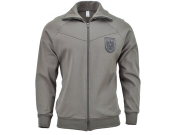 grey military jacket