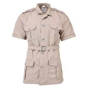 Original French military foreign legion khaki dress shirts short sleeves NEW
