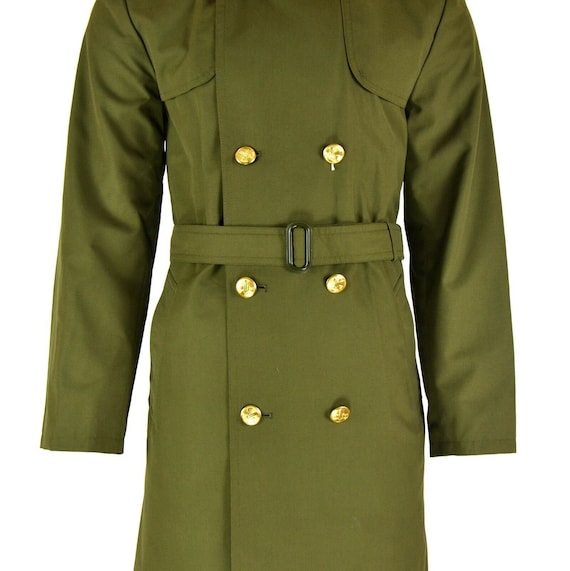 Genuine Czech army coat trenchcoat CZ military is… - image 4