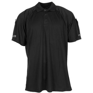 Original British army T-Shirt tactical polo shirts all seasons breathable Black NEW