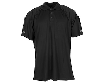 Original British army T-Shirt tactical polo shirts all seasons breathable Black NEW