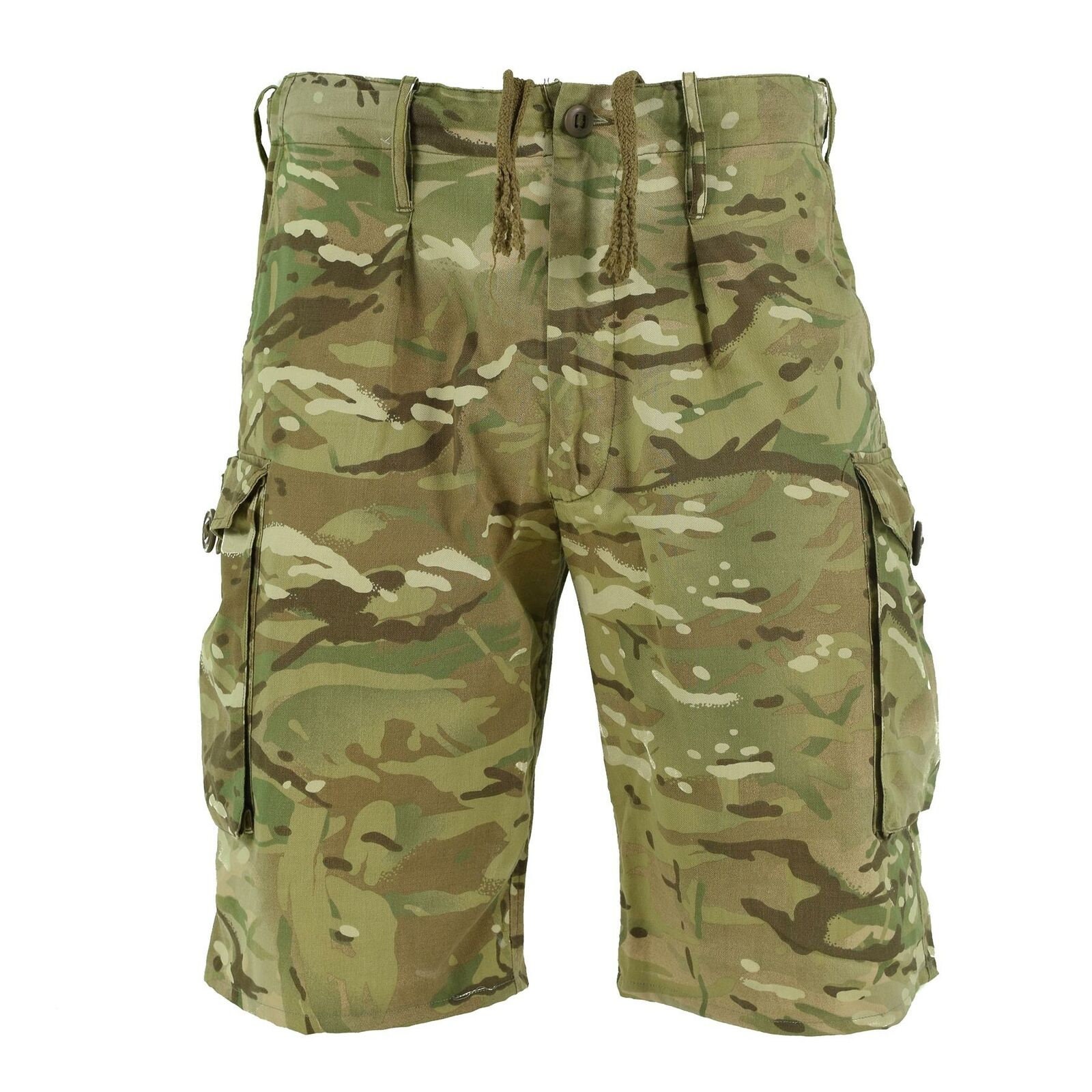 Genuine British army military combat MTP camouflage shorts military bermuda