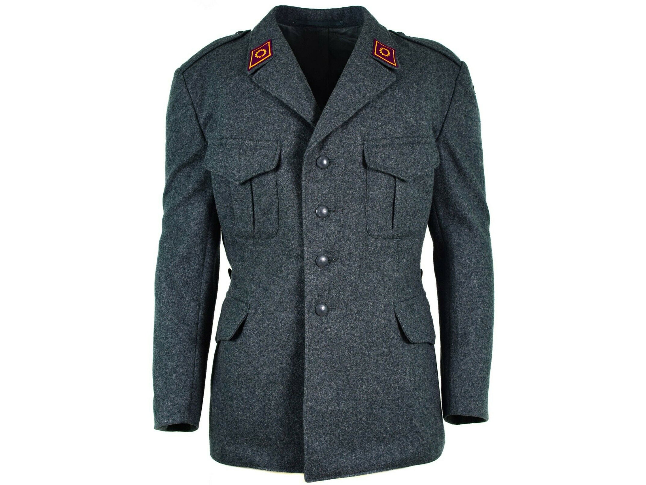 Genuine Swiss Army Wool Jacket Switzerland Military Issue Genuine Swiss Army Wool Jacket Switzerland Military Issue