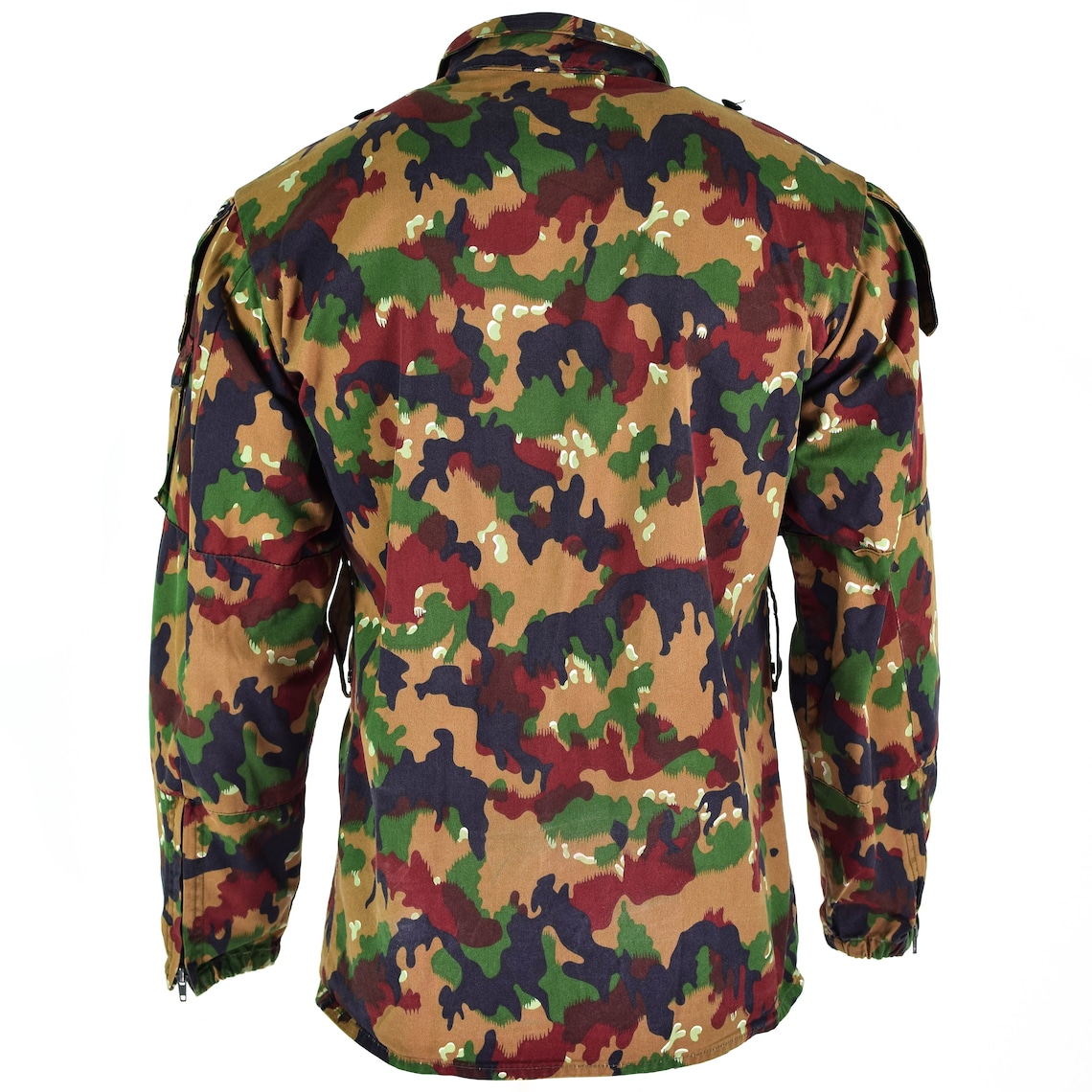Original Swiss Army Jacket M83 Combat Field Alpenflage Camo Etsy