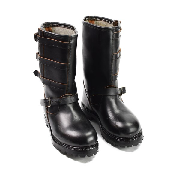 Original Austrian army boots black 