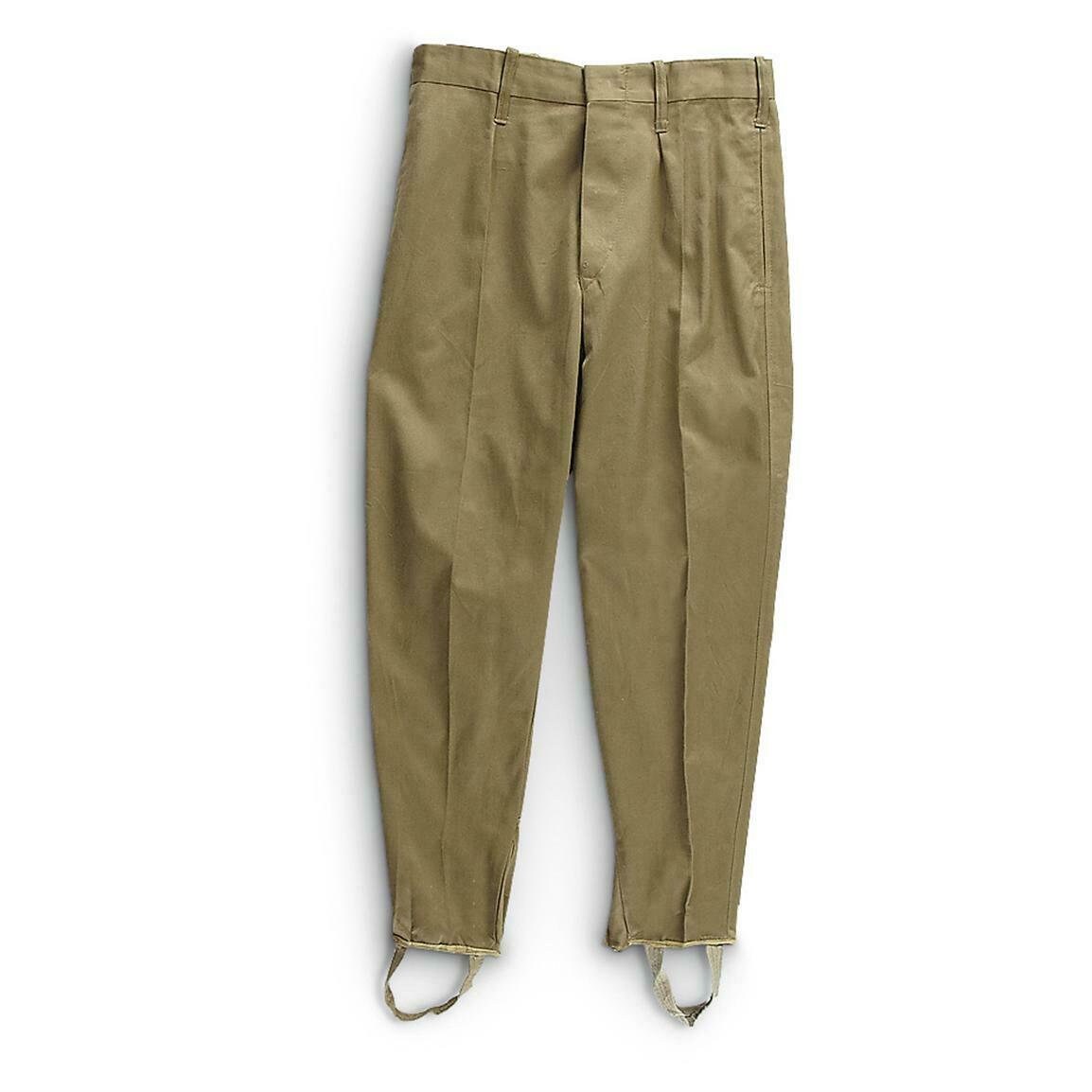 wool army pants