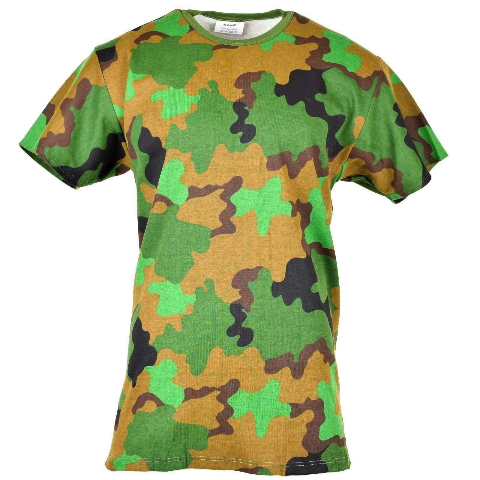 Original Dutch army woodland camo shirt 