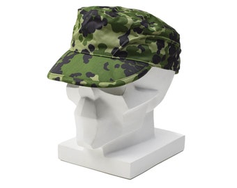 Original Danish Military troops field cap folding ear flap M84 lightweight military surplus issue visor cap NEW