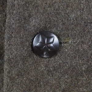Genuine Bulgarian army wool jacket military-issue surplus uniform grey-brown image 6