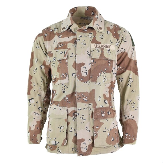 Original US army field troop jacket BDU six-color