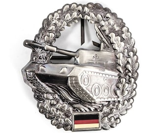 Genuine German army BW Panzer Beret Insignia Badge Tanker cockade Panzertruppe