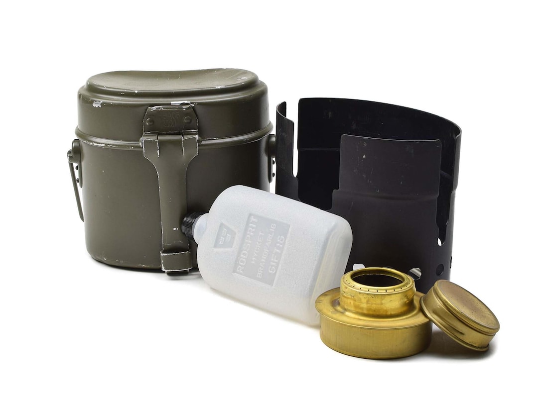 Original Austrian Mess Kit Swedish SEVA Trangia Stove Camping Burner