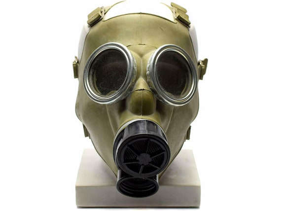 Cold War Era Polish Gas Mask MC-1 Original Mask Genuine Respiratory  Protection Face Olive Emergency NEW Halloween Costume Decor - Etsy Sweden