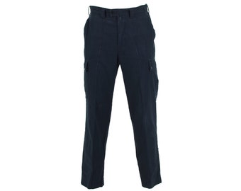 Original British police pants blue ripstop durable uniform trousers surplus