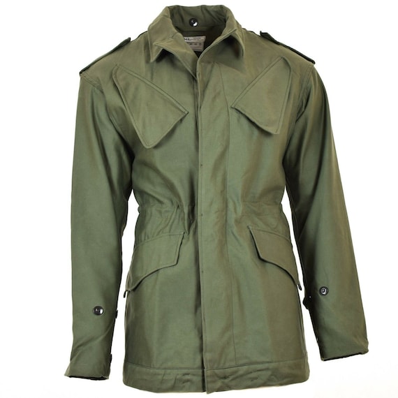 Original Holland Dutch Army NATO Field Jacket Olive OD Military