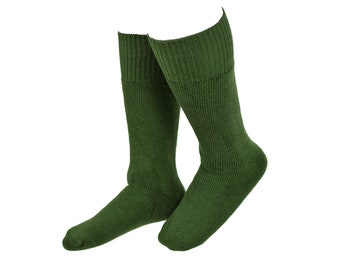 Genuine Dutch Army Socks Military Green wool long crew boot thermal 3-5 pairs pack NEW