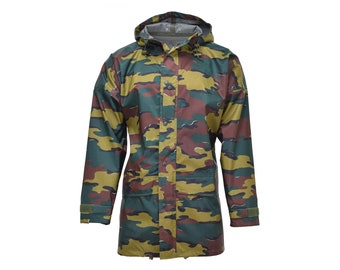 Echte belgische Armee wasserdichte Goretex Seyntex Jacke Jigsaw Kapuzenparka NEU