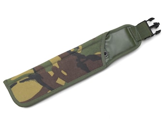 Original British Military Tactical Knife Pouch Sheath Army Green DPM camouflage Holster Belt NEW