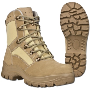 Original BW Kampfstiefel wasserdicht khaki Wandern Camping rutschfeste antistatische Gummisohle Militär Überschuss NEU