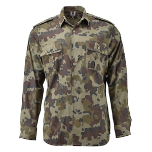 Original Romanian military shirts camo lightweight field uniform M94 Mozaic camouflage