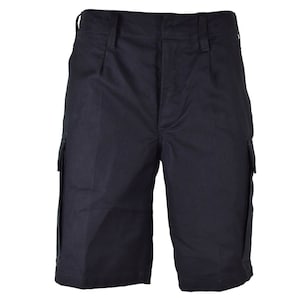 Genuine German army issue MOLESKIN SHORTS Durable cargo summer Black men&#39;s NEW