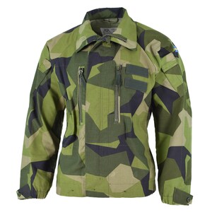 Original Swedish Army M90 Jacket Splinter Camouflage Field - Etsy