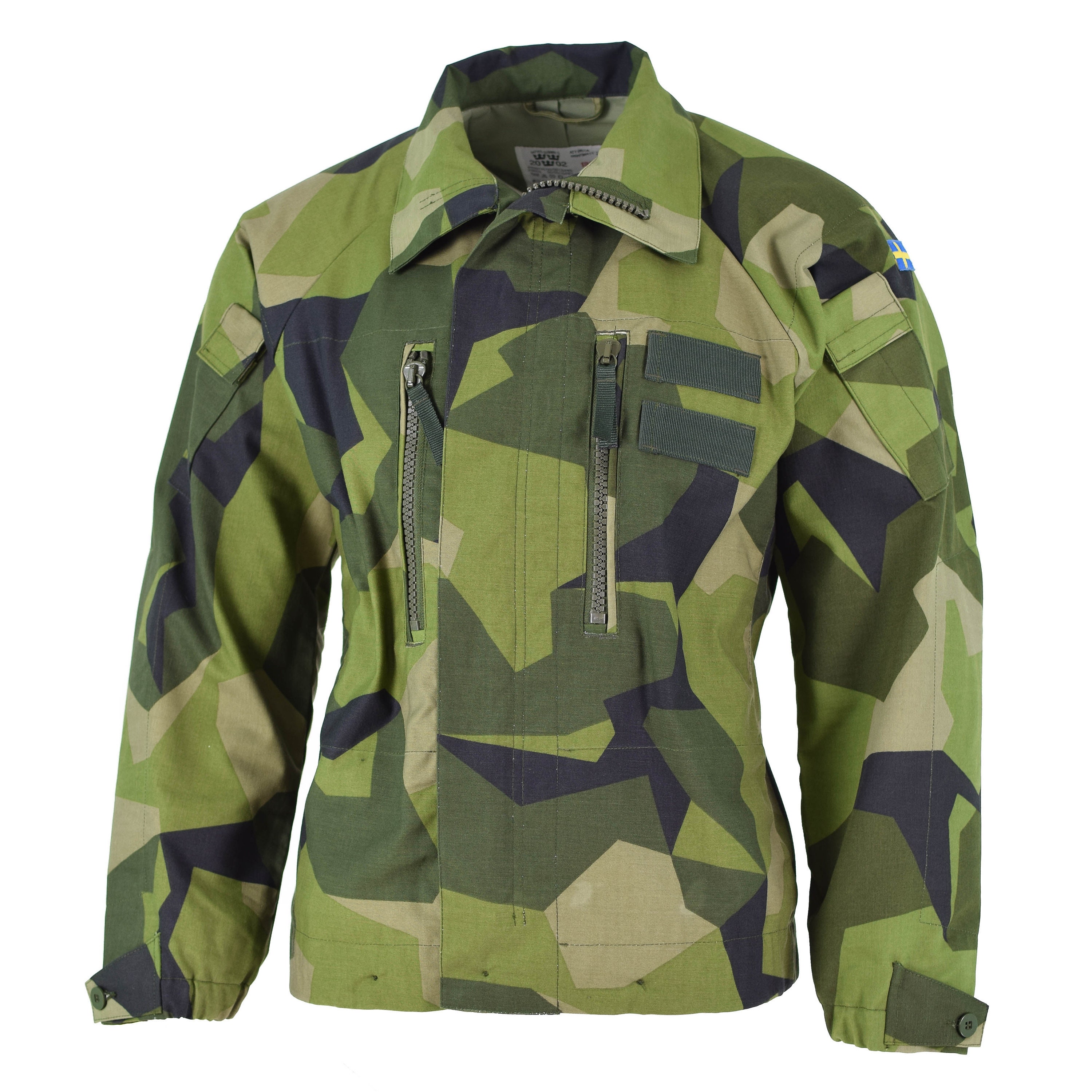 ミリタリー Swedish Army M-90 Field Parka スェーデン軍 M90 じておりま