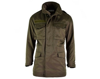 Original Austrian army combat M65 jacket OD military olive drab Parka combat coat NEW