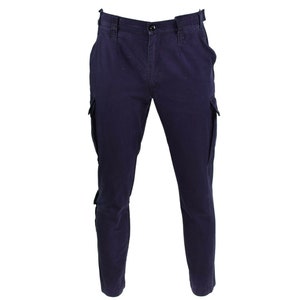 Genuine Dutch army pants combat military tactical mission trousers blue