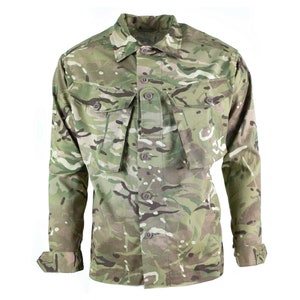 Echte britische Armee Ausgabe Kampf MTP Feldjacke Multicam Militärhemd NEU