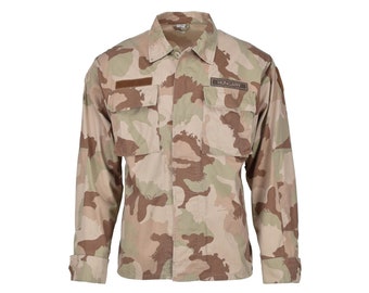 Original Hungarian Military tactical jacket combat desert camo shirt lightweight